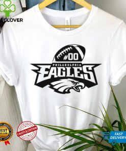 Philadelphia Eagles Logo Football 00 T Shirt