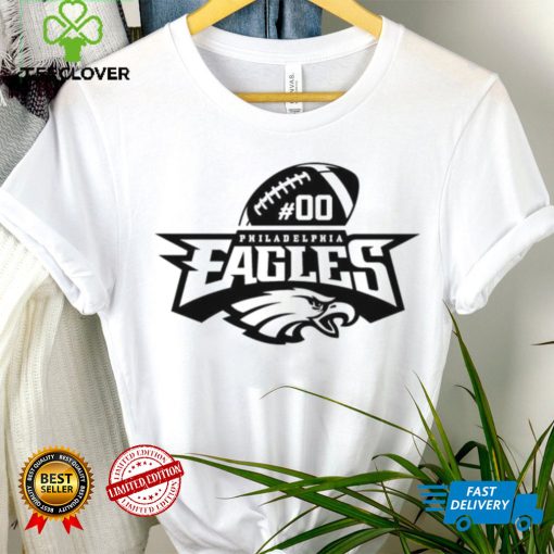 Philadelphia Eagles Logo Football 00 T Shirt