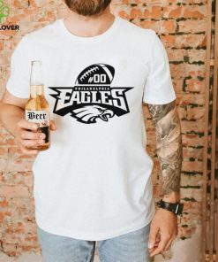 Philadelphia Eagles Logo Football 00 T Shirt