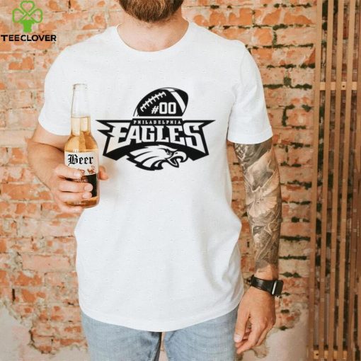 Philadelphia Eagles Logo Football 00 T Shirt