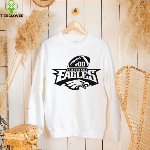 Philadelphia Eagles Logo Football 00 T Shirt