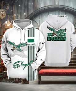 Philadelphia Eagles Logo Green Hoodie