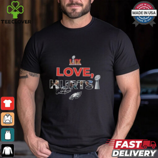 Philadelphia Eagles Love Jalen Hurts Super Bowl Winner 2025 T Shirt