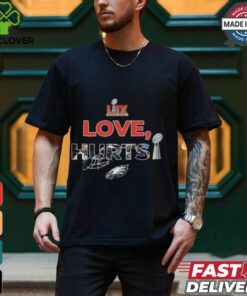 Philadelphia Eagles Love Jalen Hurts Super Bowl Winner 2025 T Shirt