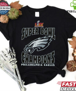 Philadelphia Eagles Majestic Threads Women’s Super Bowl LIX Champions Choke Shirt