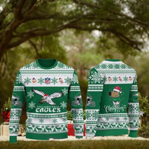 Philadelphia Eagles Merry Christmas Knitted Sweater