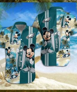 Philadelphia Eagles Mickey Mouse Hawaiian Shirt