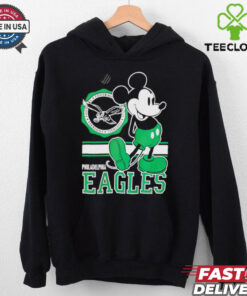 Philadelphia Eagles Mickey cartoon funny shirt
