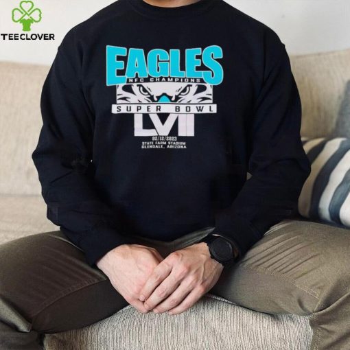 Philadelphia Eagles NFC Champions Super Bowl LVII Shirt