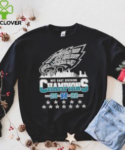 Philadelphia Eagles NFC East division champions 2022 hoodie, sweater, longsleeve, shirt v-neck, t-shirt