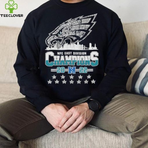 Philadelphia Eagles NFC East division champions 2022 hoodie, sweater, longsleeve, shirt v-neck, t-shirt