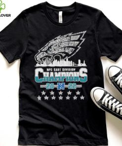 Philadelphia Eagles NFC East division champions 2022 hoodie, sweater, longsleeve, shirt v-neck, t-shirt