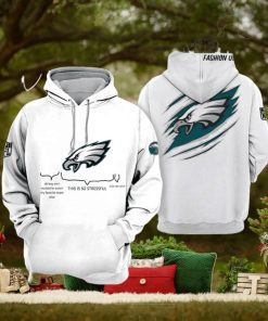 Philadelphia Eagles NFL 2023 White Hoodie