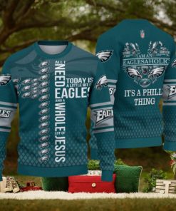 Philadelphia Eagles NFL Design 2023 Unisex Ugly Sweater