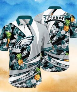 Philadelphia Eagles NFL Flower Full Printing Classic Hawaiian Shirt