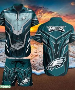Philadelphia Eagles NFL Hot Trend Hawaiian Shirt And Short For Men Women Gift Summer Beach Team Holiday