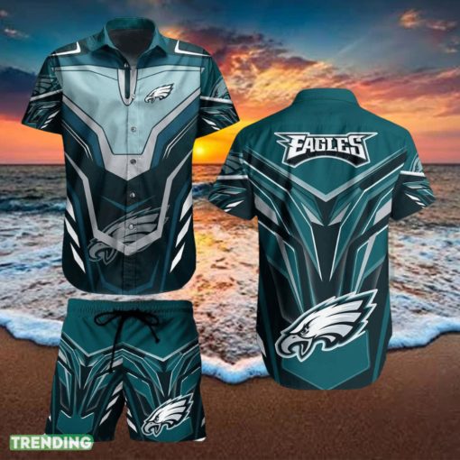 Philadelphia Eagles NFL Hot Trend Hawaiian Shirt And Short For Men Women Gift Summer Beach Team Holiday