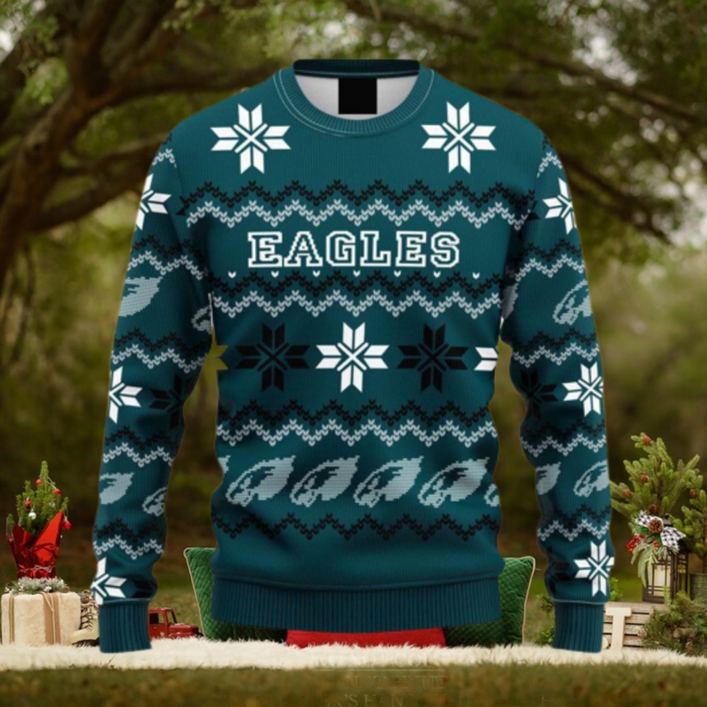 Philadelphia Eagles NFL Limited Ugly Sweater Sweatshirt Wardrobe Gift  Christmas - Teeclover