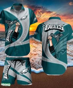 Philadelphia Eagles NFL New Trending Hawaiian Shirt And Short For Men Women Gift Summer Beach Team Holiday