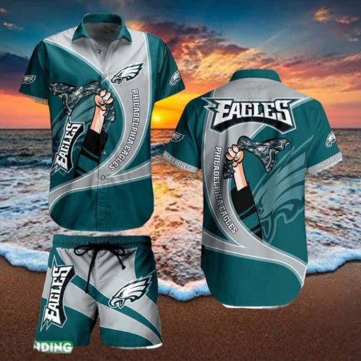 Philadelphia Eagles NFL New Trending Hawaiian Shirt And Short For Men Women Gift Summer Beach Team Holiday