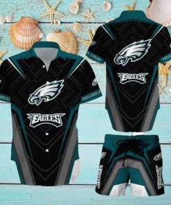Philadelphia Eagles NFL SAS Trends Summer Beach Team Hawaiian Shirt And Short For Men Women Gift