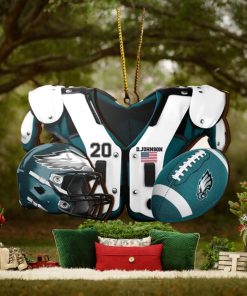 Philadelphia Eagles NFL Sport Ornament Custom Your Name And Number