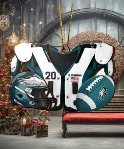 Philadelphia Eagles NFL Sport Ornament Custom Your Name And Number