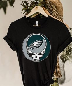 Philadelphia Eagles NFL Team Skull Grateful Dead Shirt