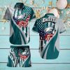 Usps Contemporary Logo AOP Hawaiian Shirt For Men And Women