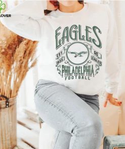 Philadelphia Eagles NFL x Darius Rucker Collection Vintage Football T-Shirt  - White