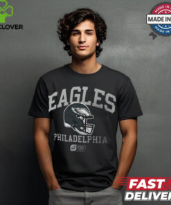 Philadelphia Eagles Nike Anthracite Helmet Essential T Shirt