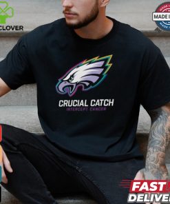 Philadelphia Eagles Nike Black 2024 NFL Crucial Catch T Shirt