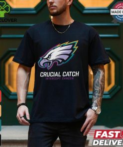 Philadelphia Eagles Nike Black 2024 NFL Crucial Catch T Shirt