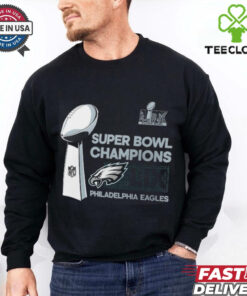 Philadelphia Eagles Nike Super Bowl LIX Champions Locker Room Trophy Collection T Shirt