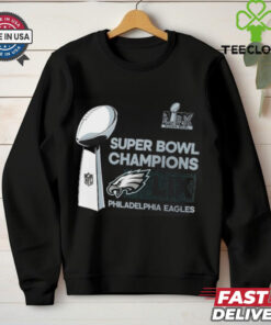 Philadelphia Eagles Nike Super Bowl LIX Champions Locker Room Trophy Collection T Shirt
