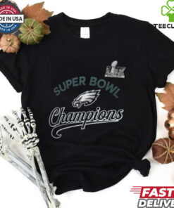 Philadelphia Eagles Nike Unisex Super Bowl LIX Champions Tailsweep T Shirt