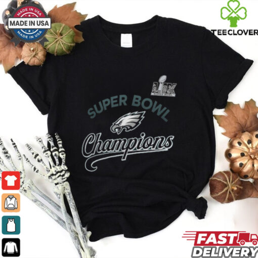 Philadelphia Eagles Nike Unisex Super Bowl LIX Champions Tailsweep T Shirt