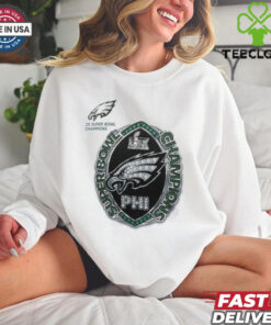 Philadelphia Eagles Nike Women's Two Time Super Bowl Champions Ring T Shirt