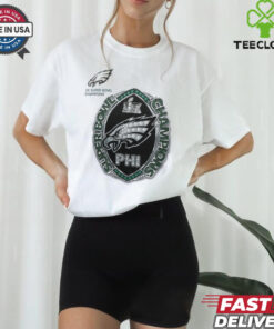 Philadelphia Eagles Nike Women's Two Time Super Bowl Champions Ring T Shirt