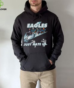 Philadelphia Eagles Nike just hate us team signature shirt