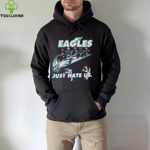 Philadelphia Eagles Nike just hate us team signature hoodie, sweater, longsleeve, shirt v-neck, t-shirt