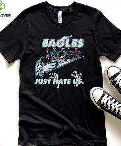 Philadelphia Eagles Nike just hate us team signature hoodie, sweater, longsleeve, shirt v-neck, t-shirt