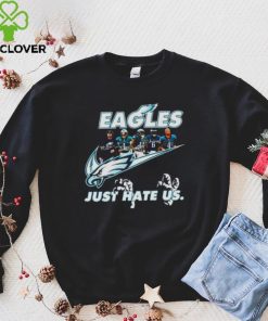 Philadelphia Eagles Nike just hate us team signature hoodie, sweater, longsleeve, shirt v-neck, t-shirt