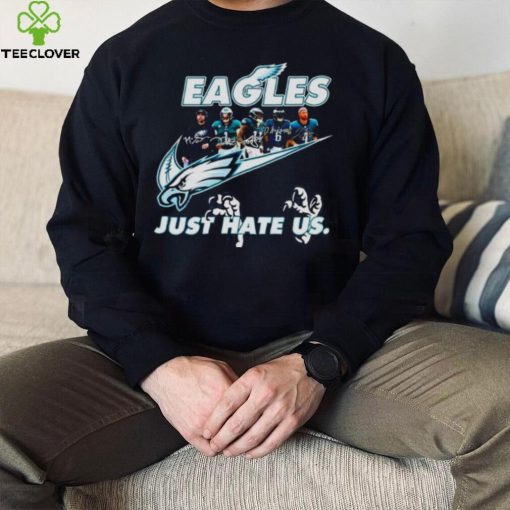 Philadelphia Eagles Nike just hate us team signature hoodie, sweater, longsleeve, shirt v-neck, t-shirt