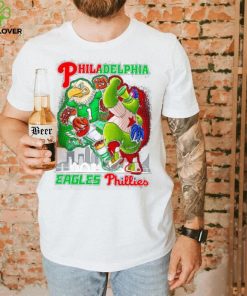 Philadelphia Eagles Phillies Mascot T Shirt