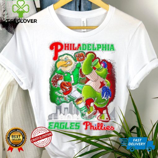 Philadelphia Eagles Phillies Mascot T Shirt