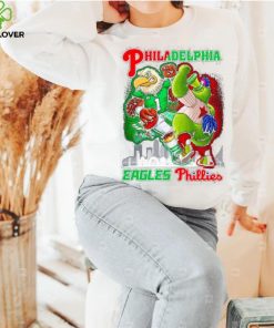 Philadelphia Eagles Phillies Mascot T Shirt