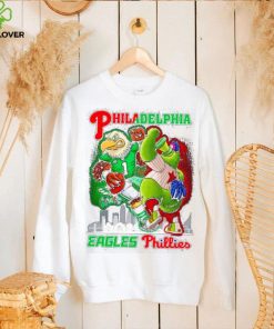 Philadelphia Eagles Phillies Mascot T Shirt