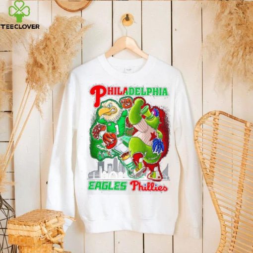 Philadelphia Eagles Phillies Mascot T Shirt