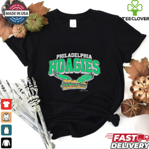 Philadelphia Eagles Philly Hoagies Cracked Bell T Shirts